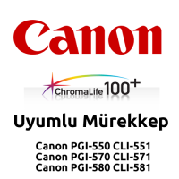 Canon Pixma iP6850 Mürekkep Seti 5 renk (Muadil)