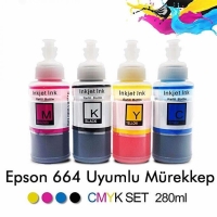 Epson L130 için 4x70 ml Mürekkep